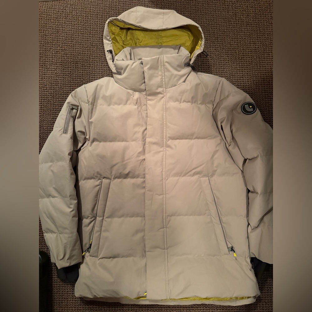 Lole Beige Puffer Jacket